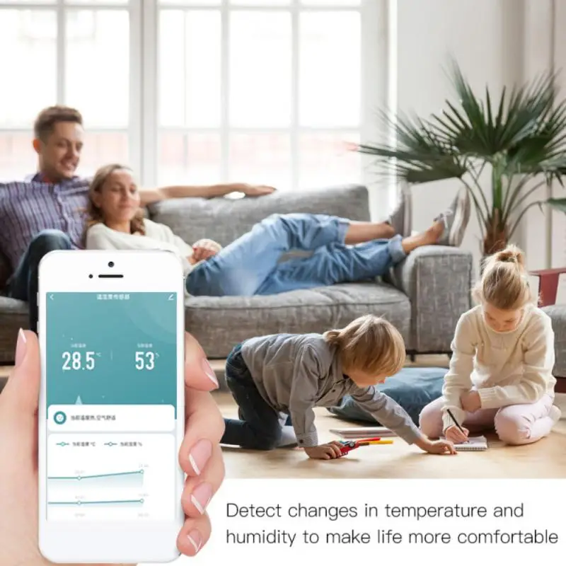 Рисунок 5 - Умный датчик температуры и влажности Tuya ZigBee