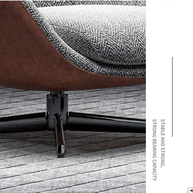 Italian Style Simple Luxury Single Lounge Chair For Living Room Modern Sofas Chaise Longue Design Creative Back Chairs