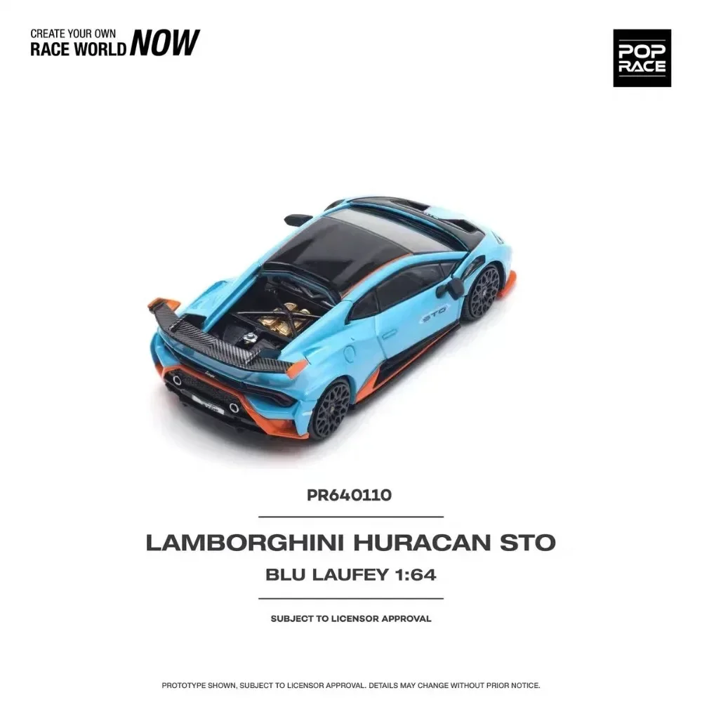 MINI GT Aventador SVJ MINI GT 1/64 No.475 Lamborghini Huracán STO