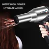 8000W Blow Dryer with Diffuser Ionic Hairdryer Extended Lifespan AC Motor 2 Speed and 3Heat Setting Cool Shut Button Fast Drying 6