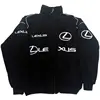 Men's new warm motorcycle jacket casual embroidery youth racing down jacket 2