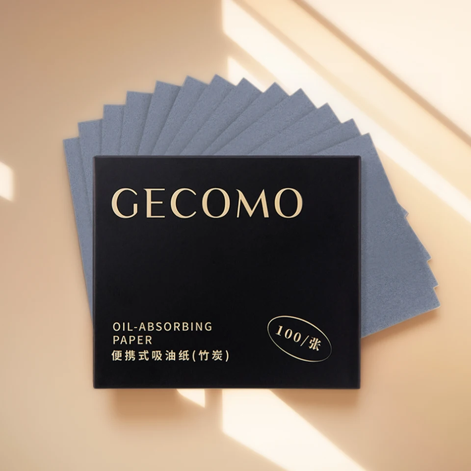 100 Sheets Bamboo Charcoal Oil Control Blotting Paper