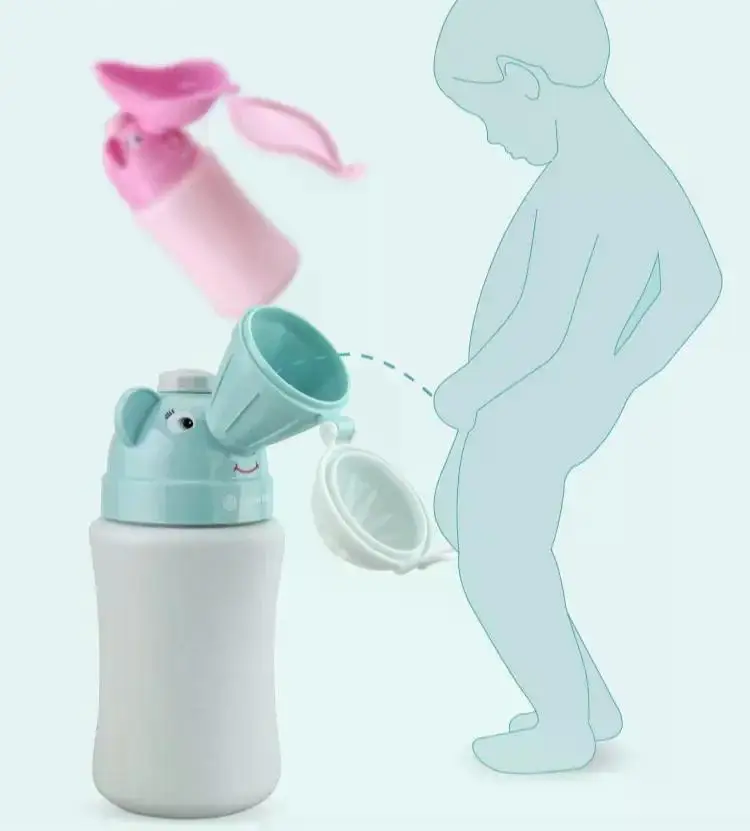 Portable Baby Hygiene Toilet Urinal Boys Girls Pot Outdoor Car Travel Anti-leakage Potty Kids Convenient Toilet Portable Potty 4
