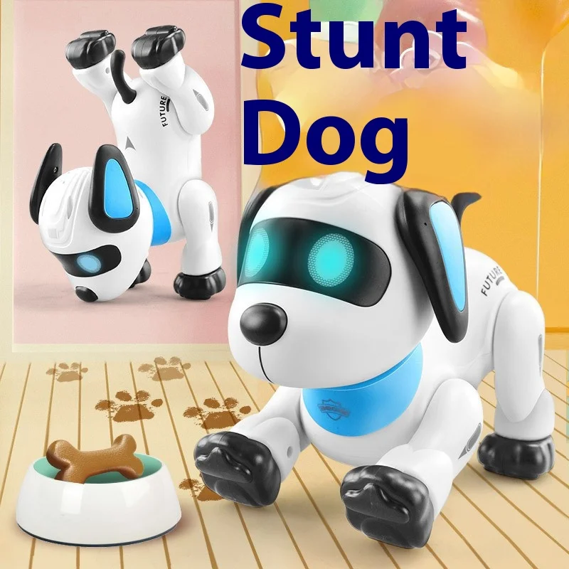 LeNeng K21 Biomimetic Intelligent Machine Dog Programming Special Effects Simulation Children's Remote Control Electric Toy Dog