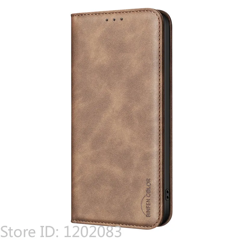 Luxury Magnetic Flip Leather Wallet Phone Case - Anti-theft Cover