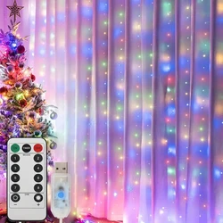 Enchanted LED Fairy String Lights with Remote - 8 Modes for Indoor Decor & Special Occasions (Multicolor)