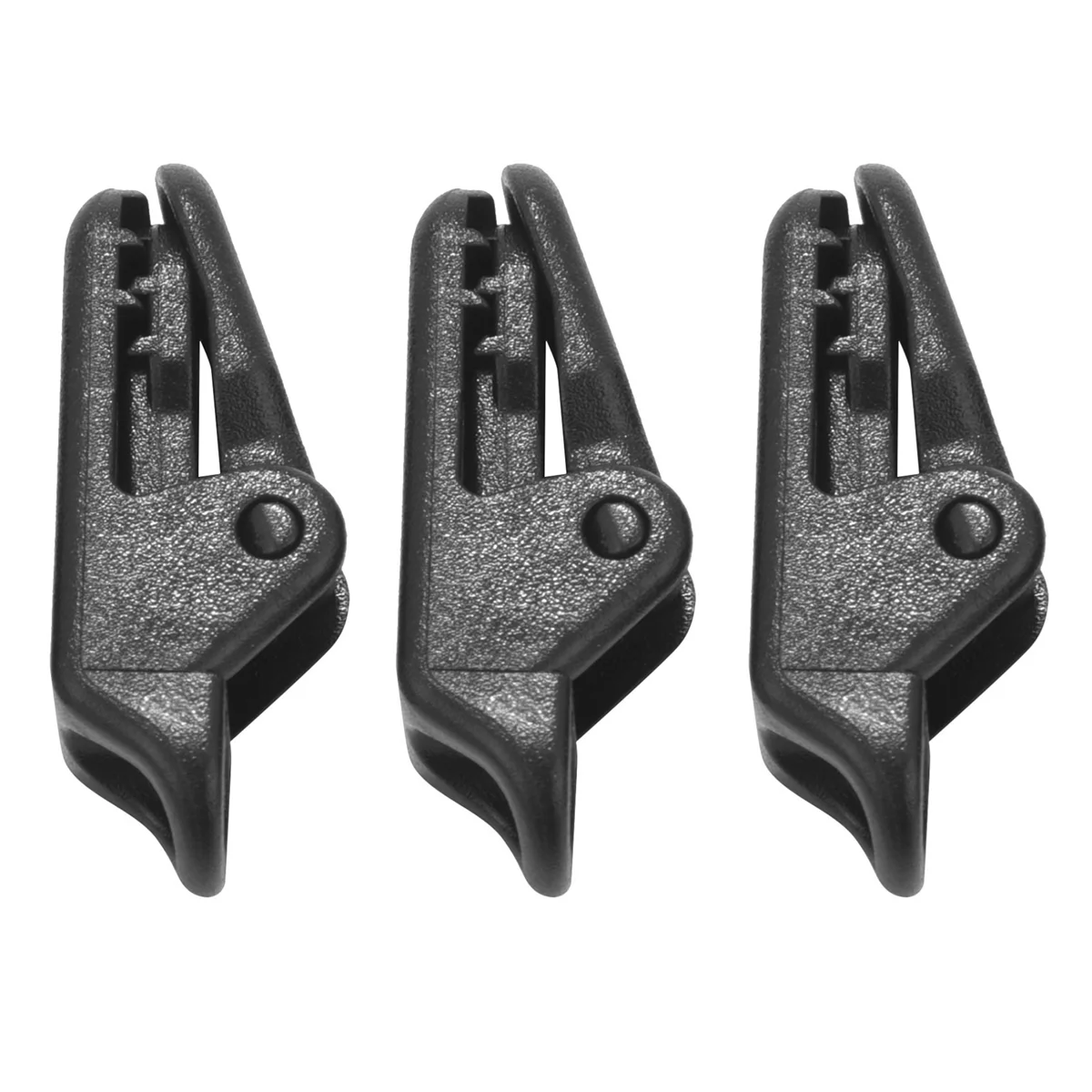 BAAU 200Pcs Tent Awning Canopy Clamp Tarp Clip Snap Canvas Anchor Gripper Caravan Jaw Grip Trap Tighten Tool