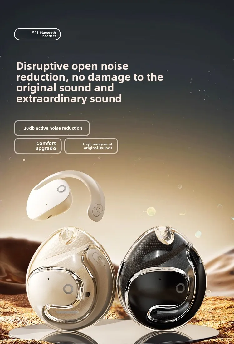 The new cross-border trade product M16 wireless Bluetooth headphones feature hig