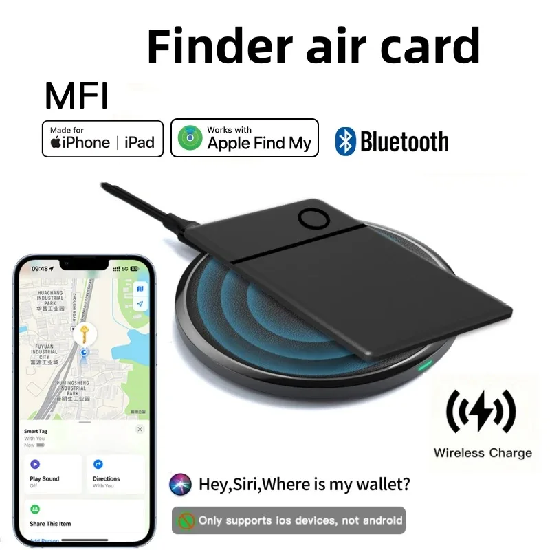 Carta Localizzatore Tracker Carta Per Portafoglio Ultra Sottile