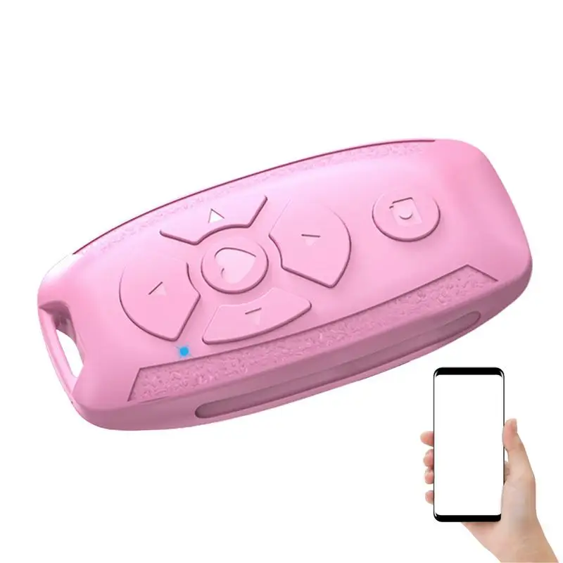 

USB Mobile Phone Blue Tooth Remote Control Wireless Camera Shutter Selfie Button Clicker 10-15M Sensing Range For Tik-Tok Live