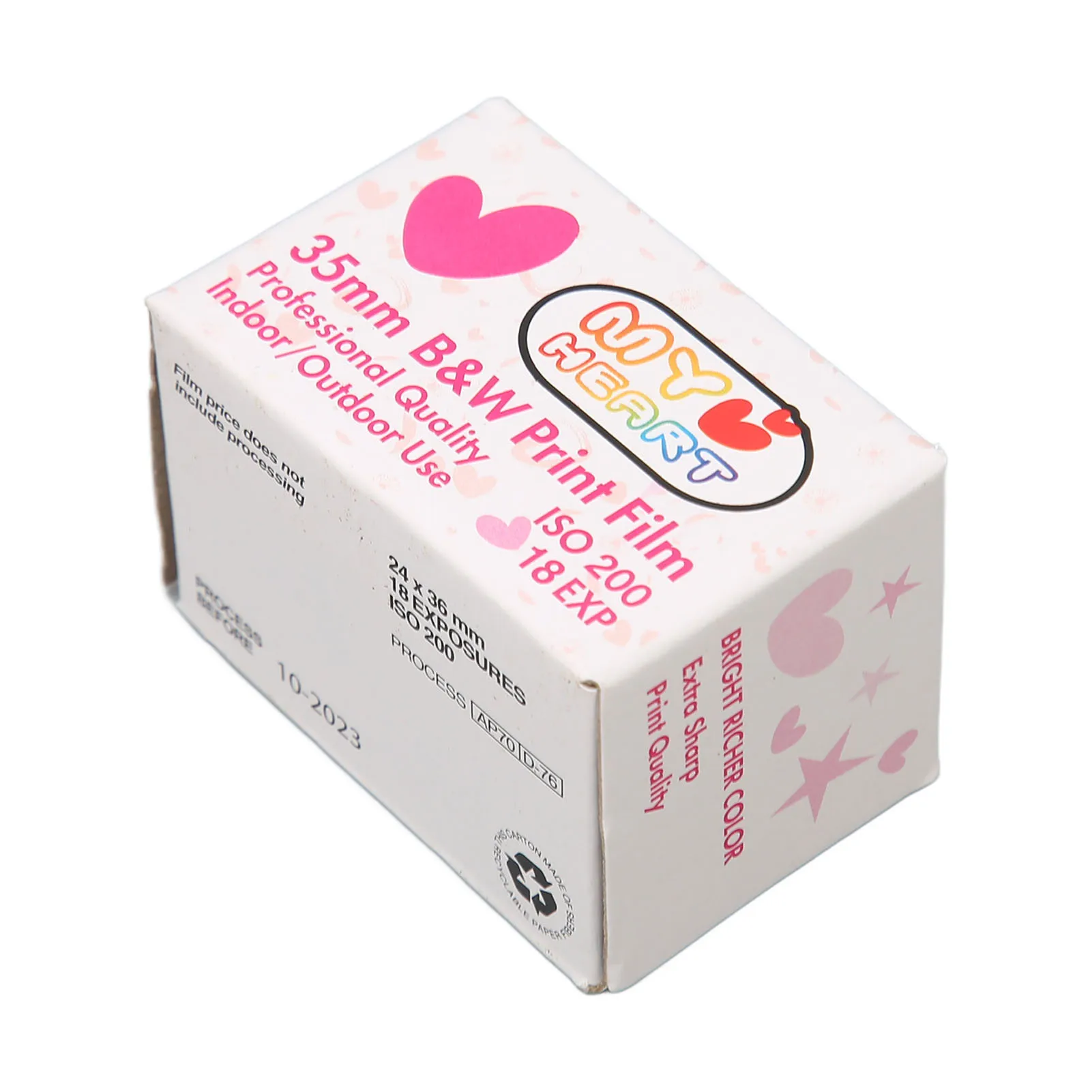 35mm Black and White Film ISO 200 HD Camera Negative Film for 135 Cameras