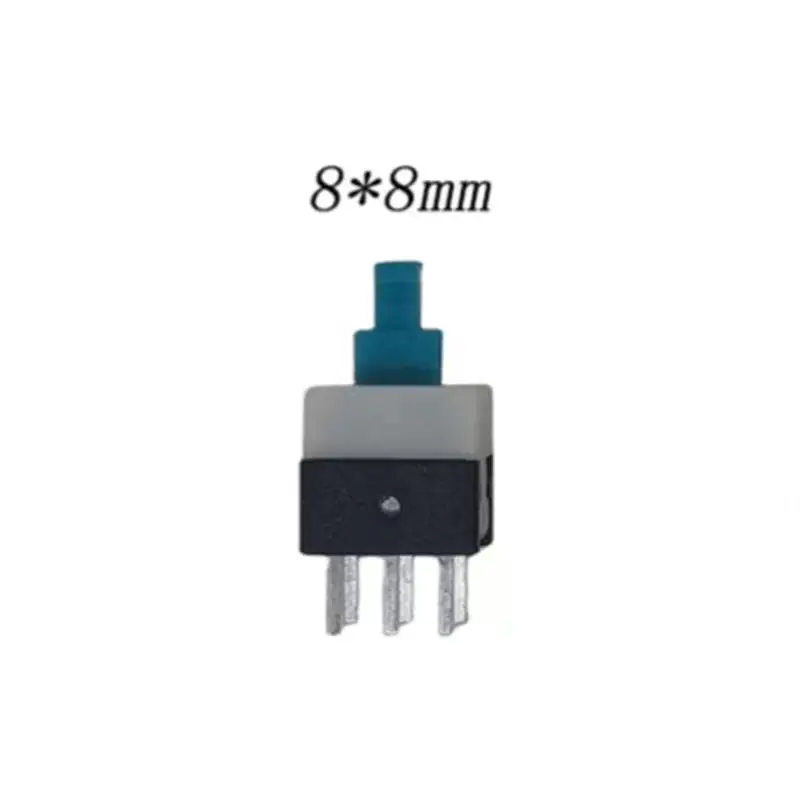 10-Pack Self-Locking/Unlock Tactile Micro Power Switches - Multi-Size Options Available