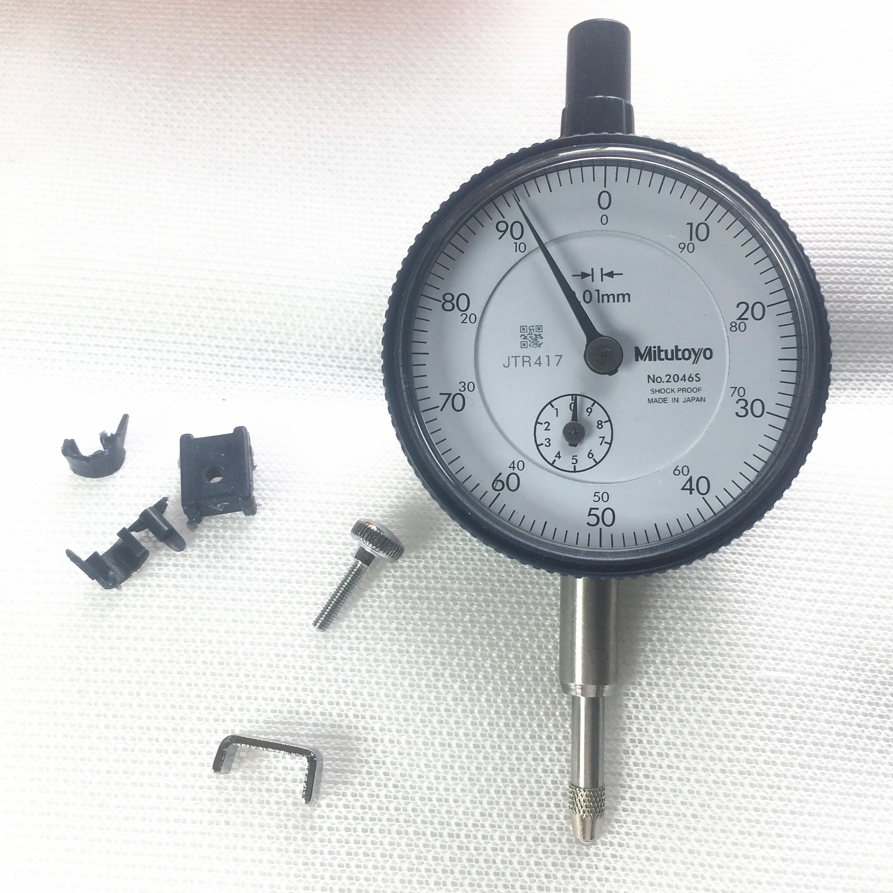 1PCS NEW Mitutoyo 2046S Dial Indicator 0-10mm X 0.01mm Grad ...