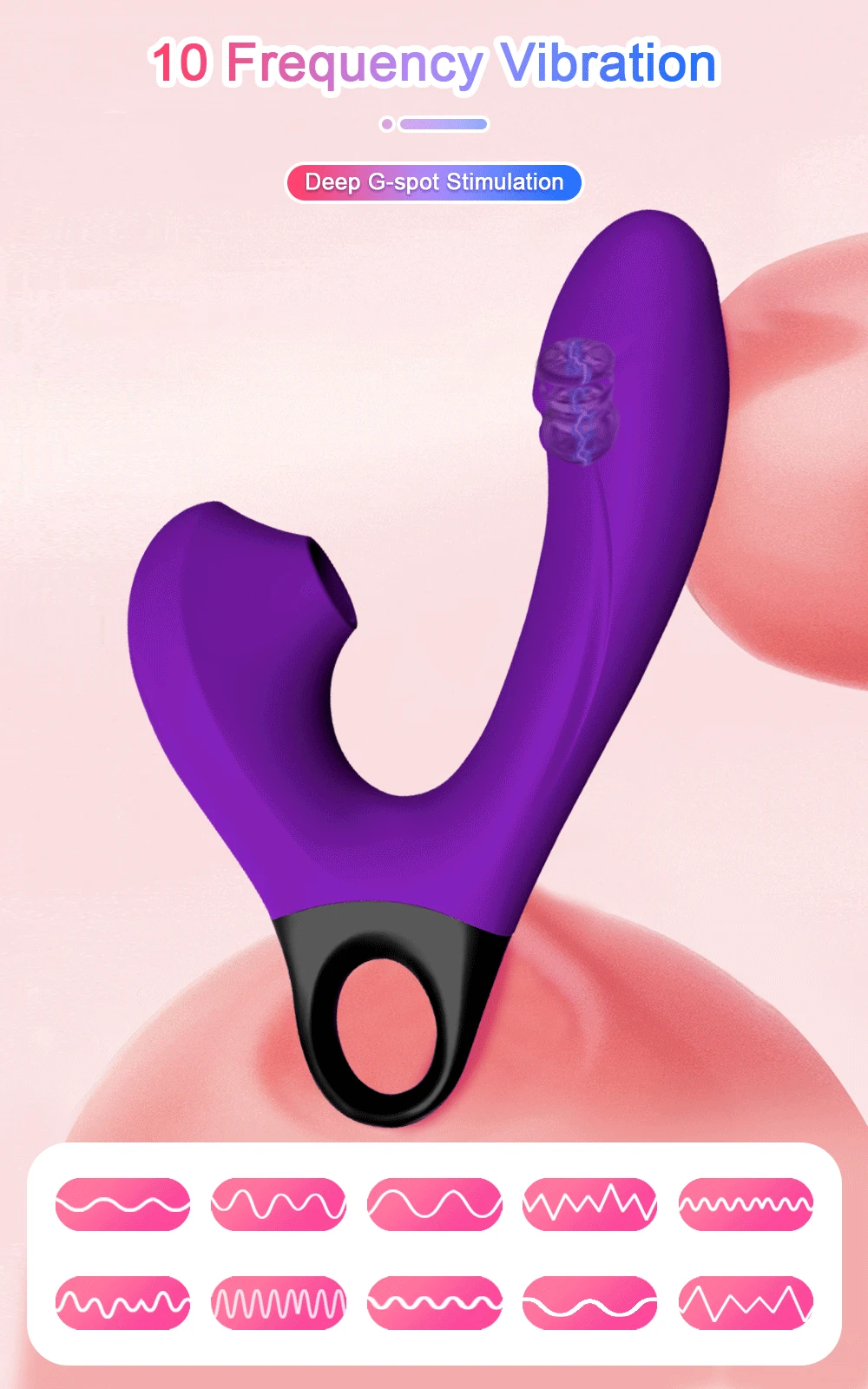 Giocattoli sessuali potenti che succhiano 15 modalità potenti vibratori dildo stimolatore del clitoride del punto G femminile_voghion.com