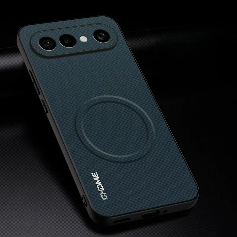 Luxury Magnetic Leather Cover with Textured Design