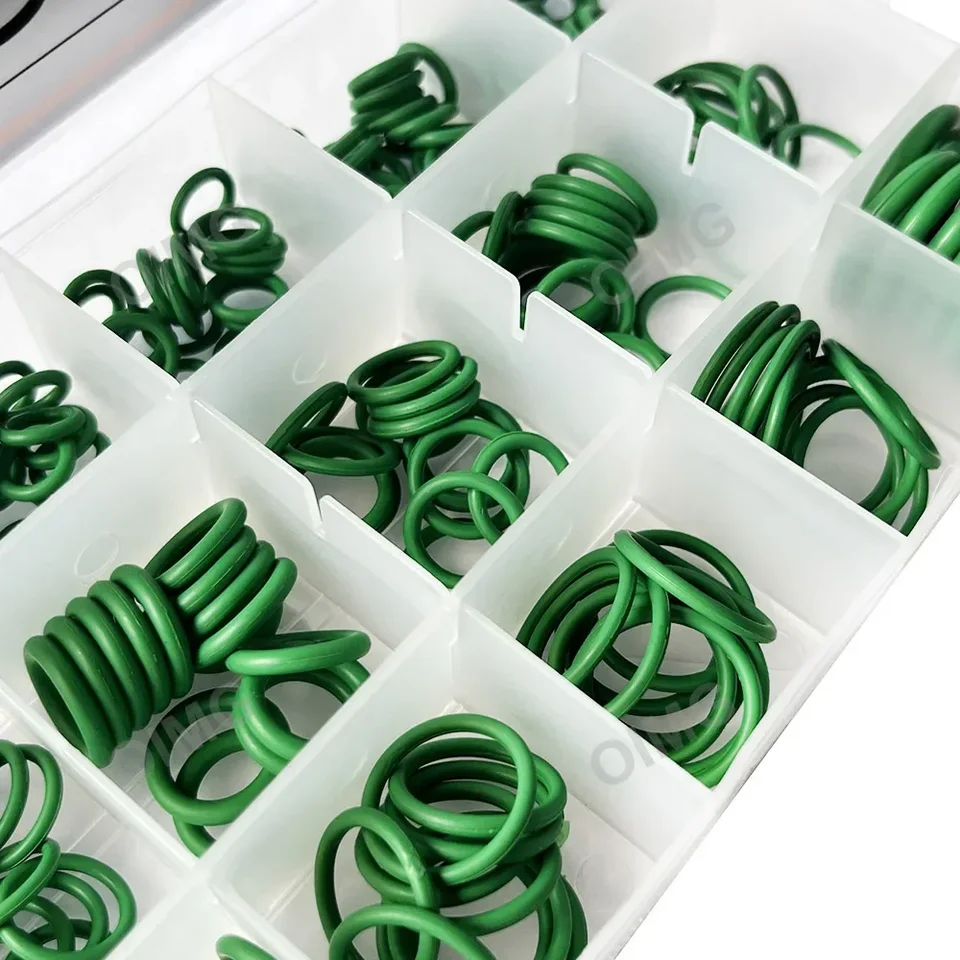 Kit 270 O-Ring In Gomma HNBR 18 Misure | Guarnizioni Per Auto Aria Condizionata E Impianti