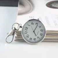 Nouvelle petite montre de poche à Quartz mignonne avec porte-clés hommes femmes montre à Quartz pour infirmières médecins étudiants montres minimalistes cadeau pour enfant 4