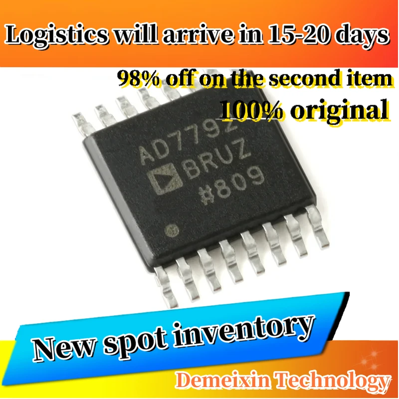 10PCS AD7792BRUZ-REEL  AD7792BRUZ TSSOP-16  100% original inventory