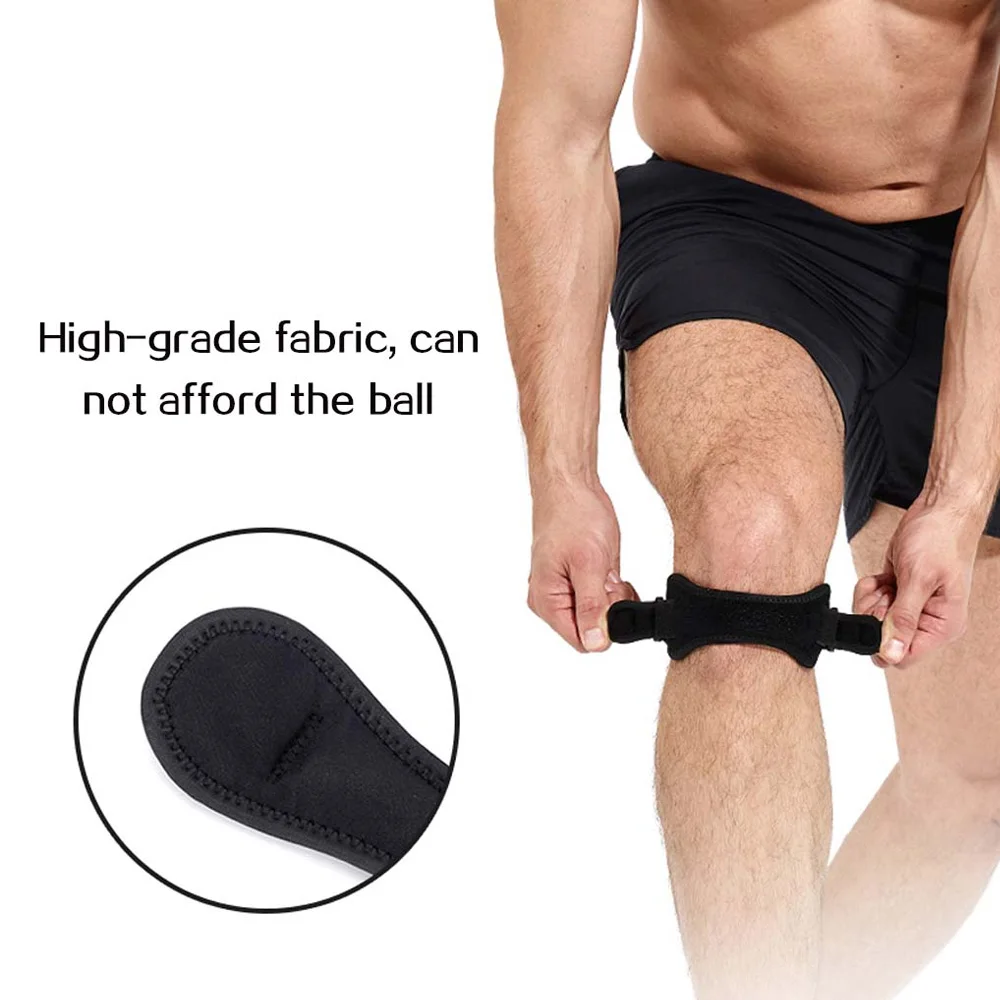 Knee Brace 2Pcs Patella Strap Pain Relief Patella Stabilizer Running Hiking Soccer Squats Biking Other Sports