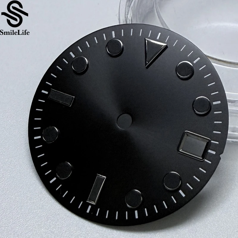 Luminous Green Frosted Watch Dial with Textured Finish