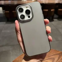 Ultra Thin Matte Hard PC Translucent Clear Phone Case For iPhone 16 Pro 15 14 Plus 13 12 Pro Max Shockproof Slim Skin Back Cover 4