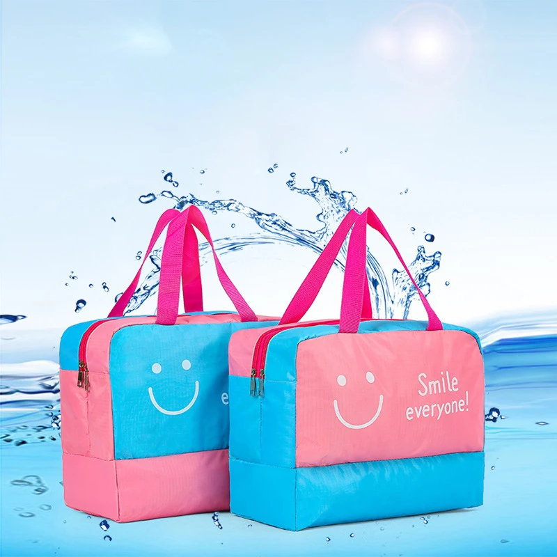 Bolsa impermeable de playa para mujer, accesorios de natación en seco,  suministros de entrenamiento de piscina de agua, bolsa de viaje húmeda,  bolso deportivo de embalaje para gimnasio - AliExpress
