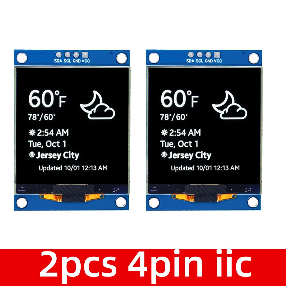 High-Quality 1.5 Inch 128x128 OLED Display Shield Module