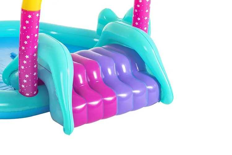 Water Slide For Children Fun Lawn Water Slides Inflatables Pools For Kids Summer Children's Slide Set Backyard Outdoor Toys