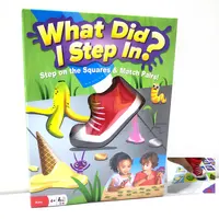 What Did I Step In? Board Game STEP ON THE SQUARES&MATCH PAIRS ! Joke Funny Children's Parent-Child Interaction Match Toy 1