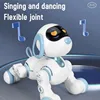 New Smart Electronic Animal Pets RC Robot Dog With Touch Function Interactive Stunt Robot Dog  For Children's Toys 3