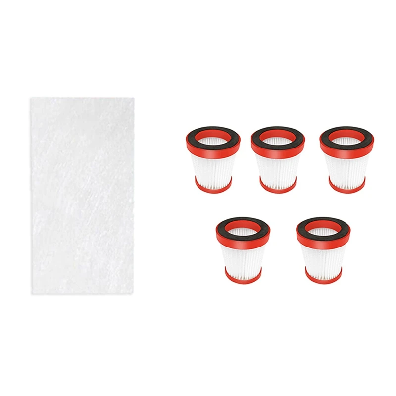 10 Pcs Electrostatic Cotton Anti-Dust Air Purifier Filter With 5Pcs Filter For Xiaomi Deerma Vc01 Vacuum Cleaner