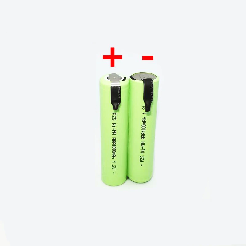 Batterie 2.4V AAA nimh pour rasoir électrique Philips