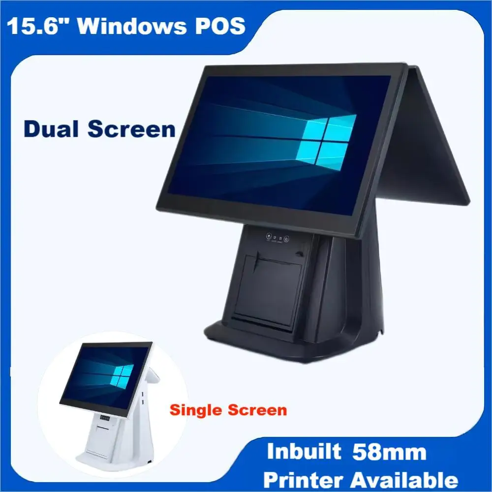 15-6-Inch-Windows-POS-System-Intel-Dual-Screen-Win10-Cash-Register-With ...
