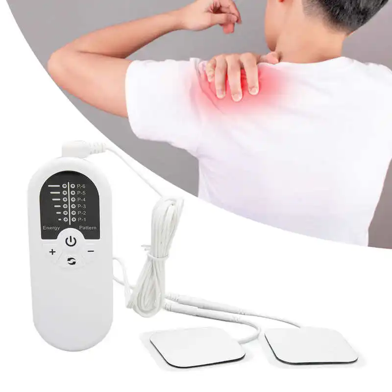 

Electronic Muscle Massager USB Rechargeable TENS Muscle Massager Reduce Pain Relieve Fatigue Relax Muscles Massage Machine