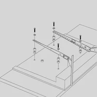 Кронштейн для телевизора 32-75 дюймов, настольная подставка для телевизора, регулируемая по высоте, универсальный кронштейн для экрана телевизора, кронштейн для монитора, ножки для телевизора — изображение 3