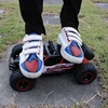 1:16 4WD RC Car With Led Lights Remote Control Cars Buggy Off Road 4x4 Radio Control Alloy Trucks Boys Toys for Children 4
