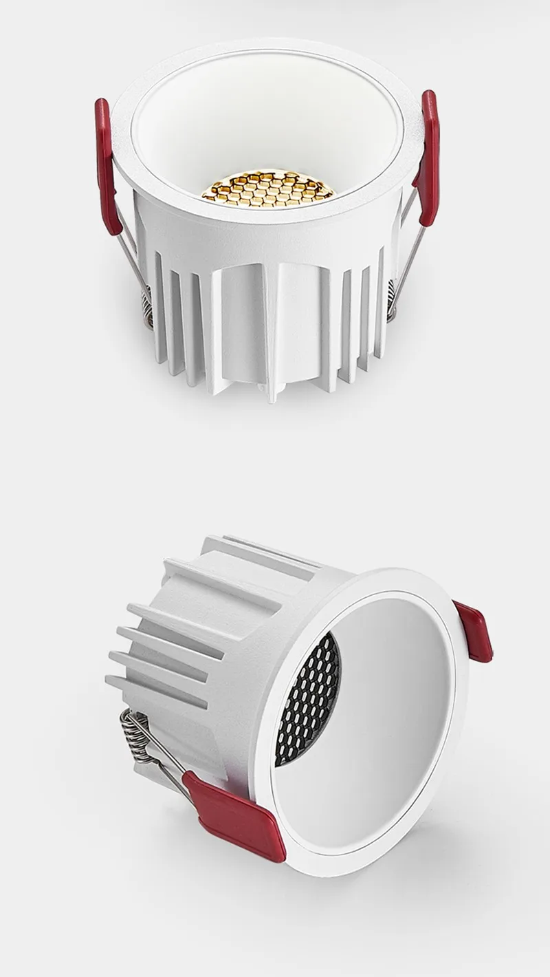 Round Frameless COB dimmable Recessed Downlight 7W/10W/15W18W/24W S8674dc9de8684f4b8194ca2f8e796efbN