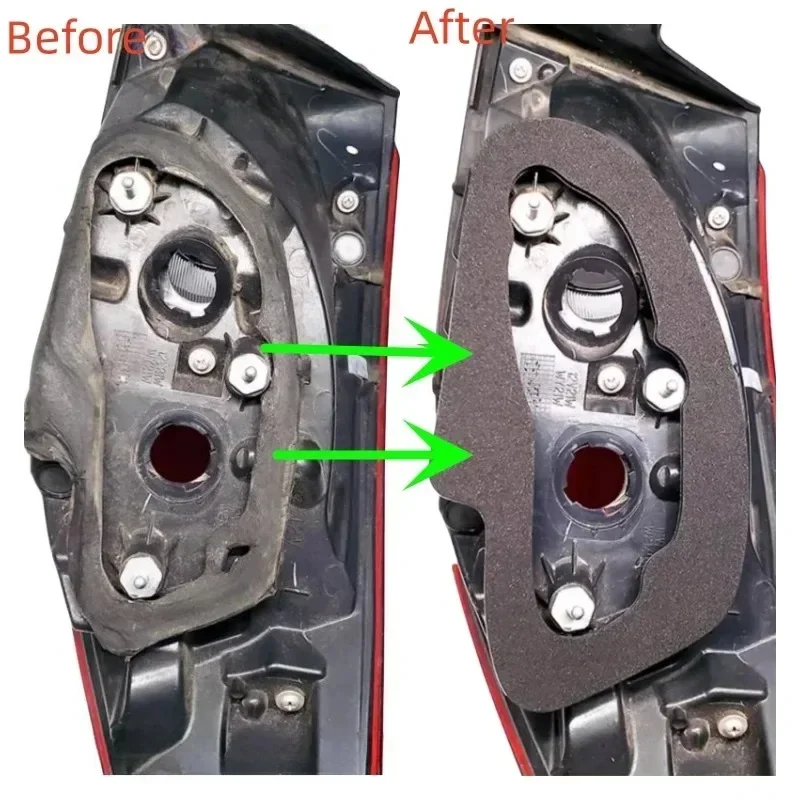 Mercedes Benz E-Class W211 E350 E550 2007 2008 2009 Car Rear Bumper Tail Light Lamp Sealing Gasket Pad
