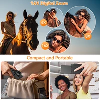 Digital Camera for Photography Camera with 2.8" 180° Flip Screen 16X  Shoot Camara with 32GB Micro SD Card for Beginner Gifts - Image 5
