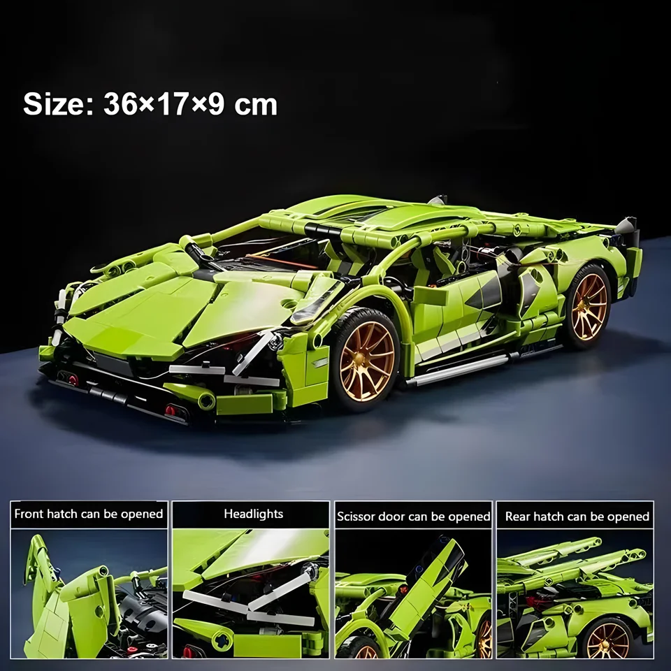Lego Technic 42173 Hypercar Koenigsegg Jesko Absolut Grigia, Modellino Di Auto Da Costruire, Macchina Giocattolo Bambini 10+ - Toys Center