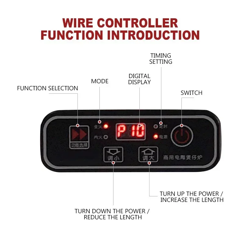 Double Electric Ceramic Stove Commercial Ceramic Cooktop Stainless Steel Stove Double Touch Desktop Induction Cooker 4