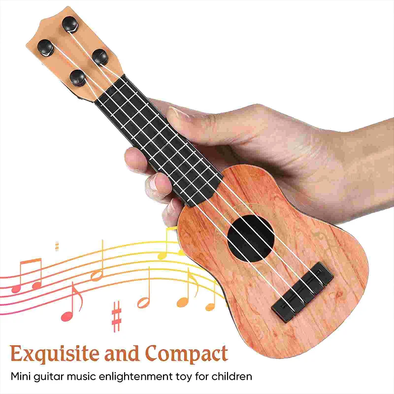 Musical Instrument Mini 4 String Classical Ukulele Guitar Toy For Children Beginners