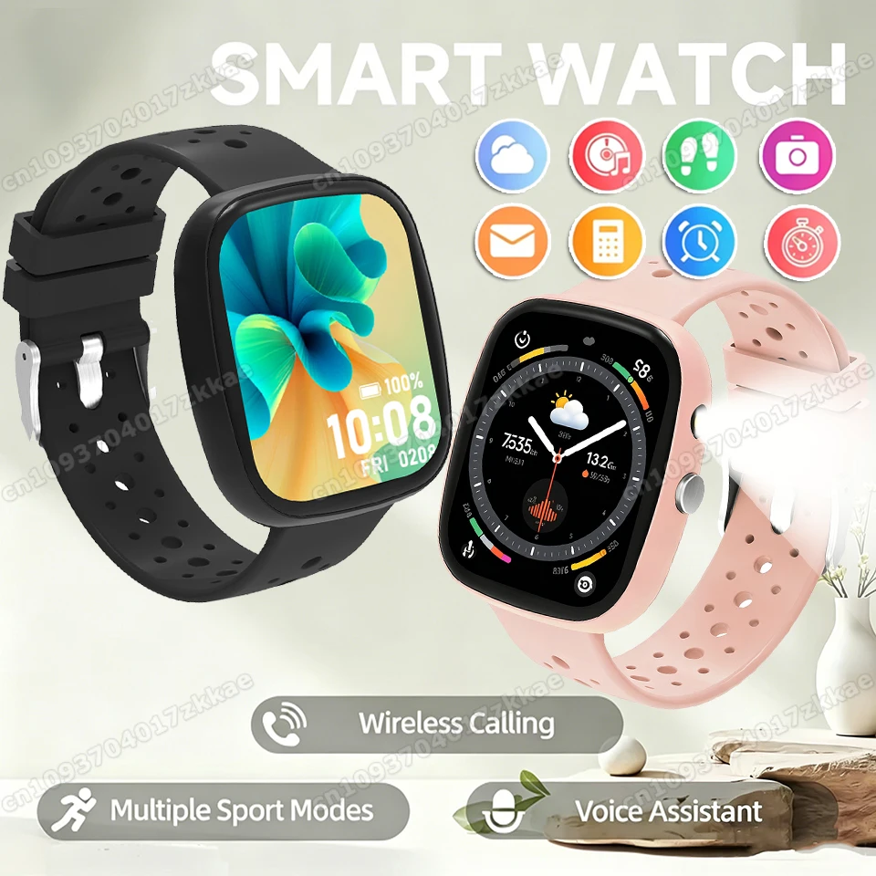 2026 Outdoor Sports Smart Watch Bluetooth Call/Music Camera Control Health Monitoring Message Push Waterproof Smartwatch HW12 1