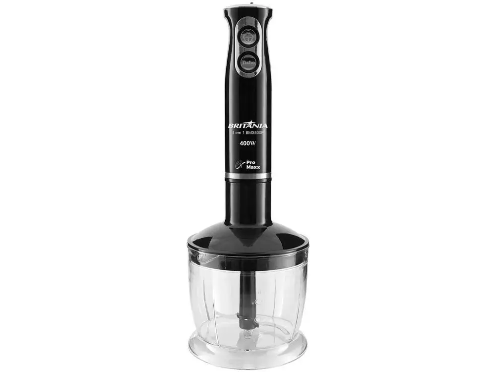 Mixer Britânia 3 em 1 Preto 400W BMX400P - 110V 3