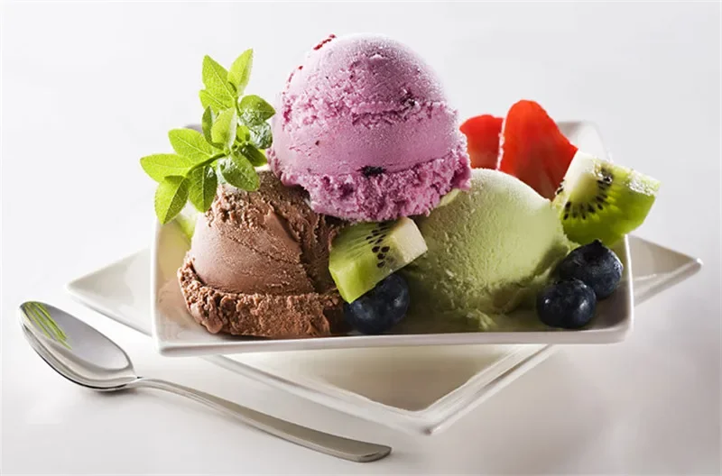 Ice Cream Spoon Portable Non-stick Ice Cream Baller Scoop Home Kitchen Tools Ice Cube Mold