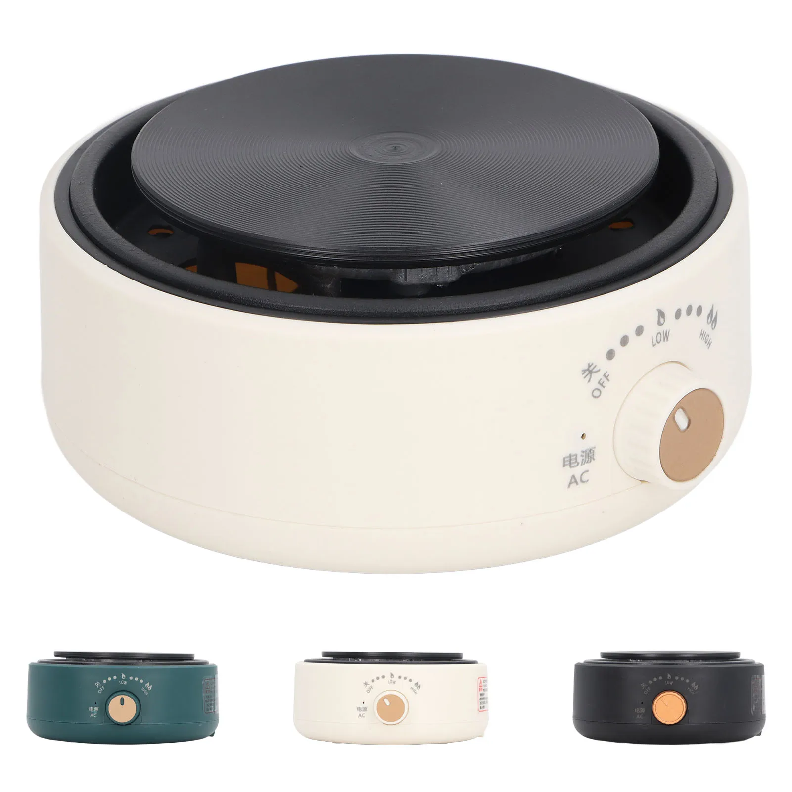 Countertop Single US Plug 110V 360 Deg Heating Multifunction Portable Electric Hot Plate Easy To Clean for Home
