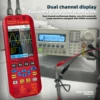 BSIDE-O9 Handheld dual-channel oscilloscope 50MHZ*2 Digital multimeter 20000 words + function signal generator +2000A current 2