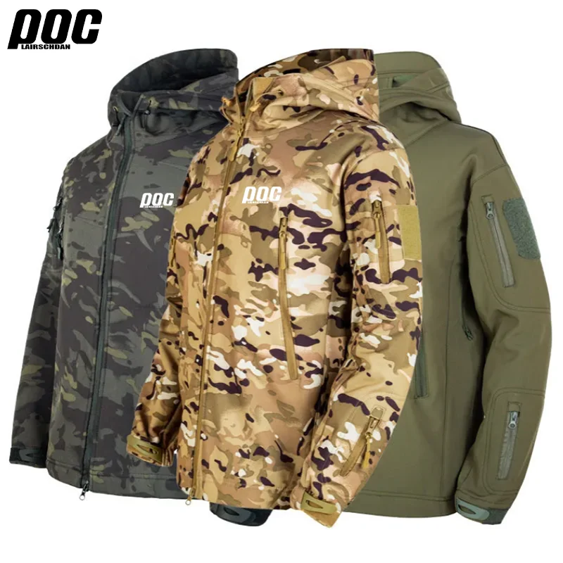 LairschDan Poc Men Cycling Windproof Clothing Bicycle Waterproof Thermal Jacket MTB Road Downhill Bike Rider Ciclismo Breathable