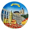 19-20cm Hand-painted Spain Barcelona Italy Belgium Serbia Tour Turkey Travel Souvenir Home Decoration Display Wall Hanging Plate 2