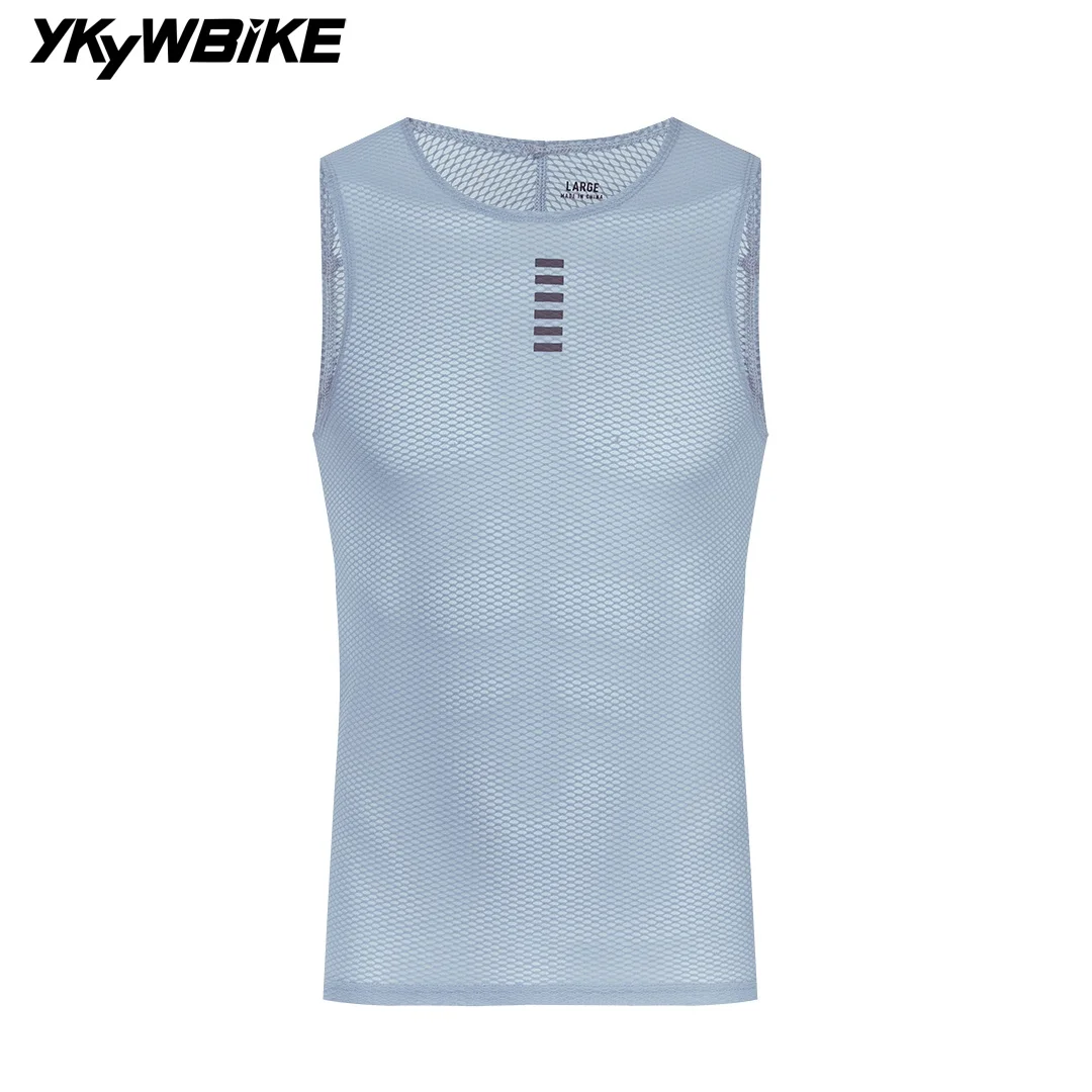 Men's Base Layer Sleeveless Top Quick Dry Cycling Undershirt MTB Bike Vests Compression Bicycle Sport jersey 5 color